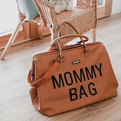 Childhome The Original Mommy Bag, Large Baby Diaper Bag, Mommy Hospital Bag,  Large Tote Bag, Mommy Travel Bag, Baby Bag Tote, Pregnancy Must Haves  (Leatherlook Brown) - Yahoo Shopping