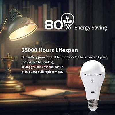 Ankudia Rechargeable Emergency LED Light Bulb, Battery Bulb Lamps with Remote  Control & Hooks for Home Power Outage and Camping Outdoor Activity,  Dimmable 7W 3000K/2 Pack - Yahoo Shopping