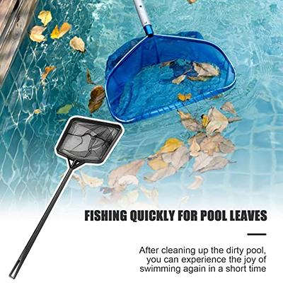 Heavy Duty Pool Skimmer Leaf Rake Net Scooper, Cleaning Swimming