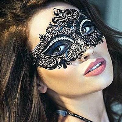 Sprfragrance Couple Masquerade Mask for Women Venetian Halloween Half Mask  Mardi Gras Mask for Men and Women Cosplay Party Costume Ball Wedding Party  Mask (A-Black) - Yahoo Shopping