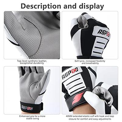 Batting Gloves for Baseball & Softball