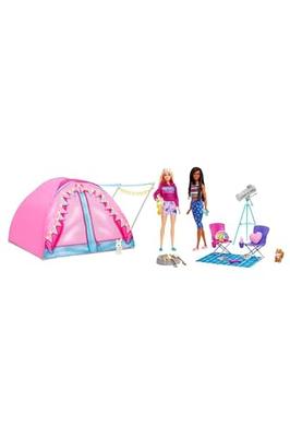 Barbie Dreamhouse Adventures Chelsea Doll & Accessories, Travel Set with  Puppy, Blonde Small Doll 