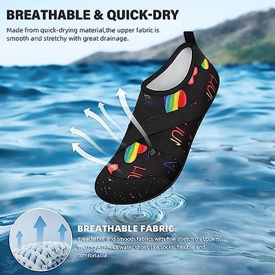 Barefoot Quick-Dry Aqua Socks Womens and Mens Water Shoes Barefoot