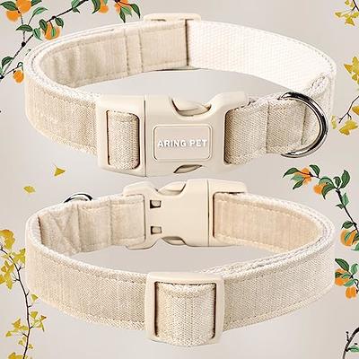 Gelwoo Dog Collars with Buckle Adjustable for Cute Girl Female Boy  Dogs,Special Soft and Fancy Dog Pet Collar with Flower Design for Small  Medium