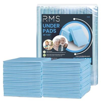 MILDPLUS Bed Pads with Adhesive Strips 30'' X 36'' Disposable Underpads  Extra Large Thicker Incontinence Pads