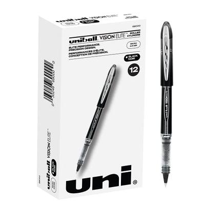 Uni Pin Fineliners- Black Set of 12