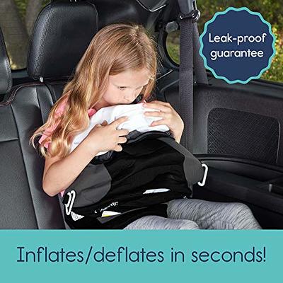 Chicco GoFit Backless Booster Car Seat, Travel, Portable Car Booster Seat  for children 40-110 lbs. | Shark/Black/Grey