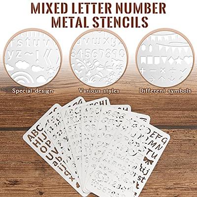 Wood Burning Stencil Flowers Stainless Steel Metal Stencils Template for  Wood Carving Drawing Engraving and Scrapbooking Wood Burning Stencils Metal