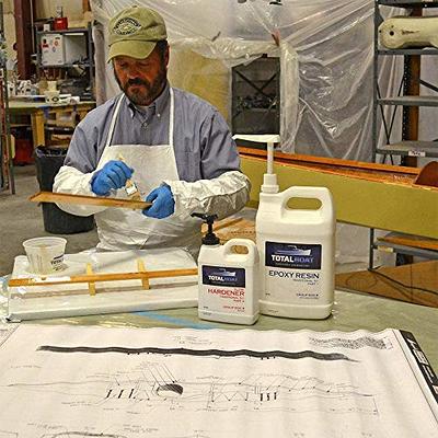 TotalBoat 5:1 Epoxy Resin Kit (Quart, Fast Hardener), Marine Grade