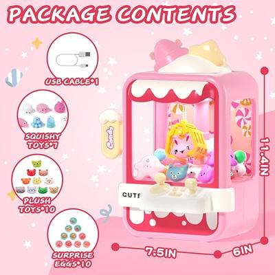 Skirfy Mini Claw Machine for Kids, Christmas Candy Dispenser Vending  Machine Toys for Girls, Christmas Games Trendy Cool Stuff with Unicorn Toy,  Arcade Games Machines Christmas Birthday Gifts for Kids - Yahoo