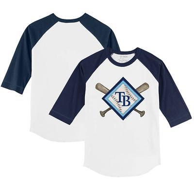 Infant Tiny Turnip White Houston Astros Baseball Bow T-Shirt