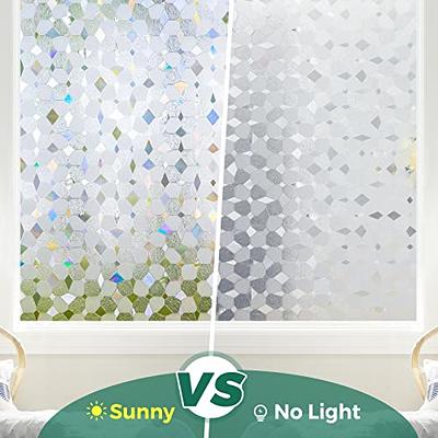 35.4 in. x 78.7 in. Decorative and Privacy 3D Window Film