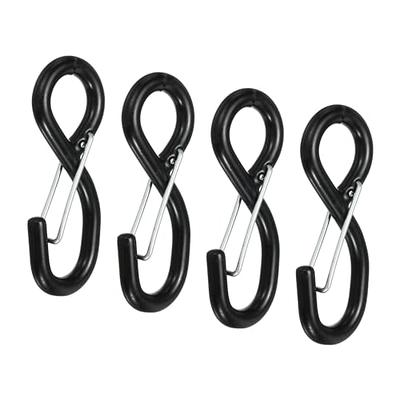 MECCANIXITY Ratchet Double J Strap Hook Load 7716 Lbs for 2 Tie Down Strap  Webbing Car Truck Trailer Pack of 2