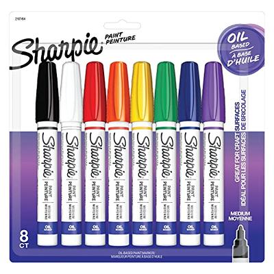 Red Sharpie Paint Markers Fine Point Oil Based One Each of Extra Fine,  Fine, Medium & Bold Point, Tip Sharpie Paint Markers, Pens 