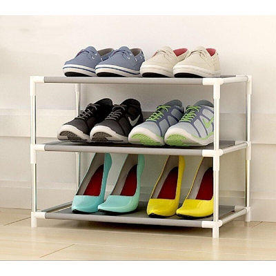 Bumusty Expandable 2 Tier Shoe Organizer Rack, Shoe Rack for Closet Dorm,  Closet Shoe Rack Storage, Small Shoe Rack for Entryway Small Space Floor  Door, Black - Yahoo Shopping