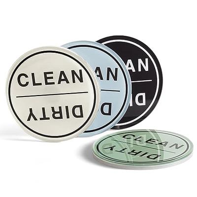 CONMOTO Clean Dirty Magnet for Dishwasher,Kitchen Dishwasher Magnet Clean  Dirty Sign,Non-Scratch/Easy to Read & Slide Dirty Clean Dishwasher Magnet  with 2 Double-Sided Stickers - Yahoo Shopping