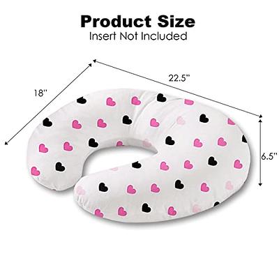 Buy Pink Color Breast Feeding Portable Breast Feeding Pillow for New Born  Baby, Cotton Feeding Pillow with Detachable & Washable Cover, Baby Nursing  Pillow