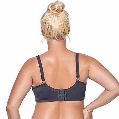 Women's Minimizer Bra Plus Size Full Coverage Sheer Underwire