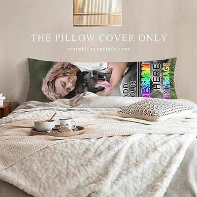 Custom Body Pillow with Picture. Personalized Body Pillow