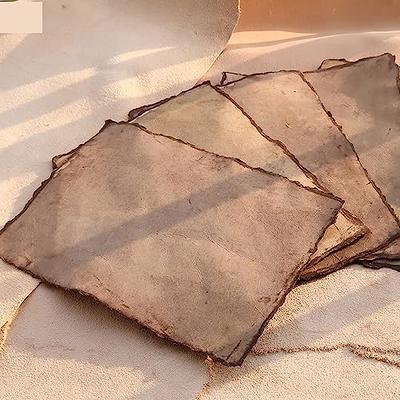 Magic Paper Handmade Stationery Brown Brown Watercolor Paper Natural Old  Retro Rough Edge Paper (Color : Owl A5 5pcs) - Yahoo Shopping