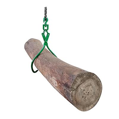 Timber Claw Hook, 32 in - Log Lifting Tongs Heavy Duty Grapple Timber Claw,  Lumber Skidding Tongs Logging Grabber 32 Jaw Opening