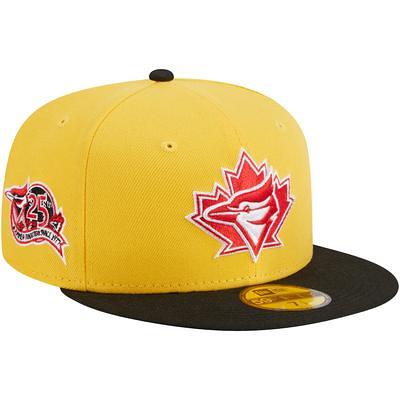 Men's New Era Yellow/Black Toronto Blue Jays Grilled 59FIFTY