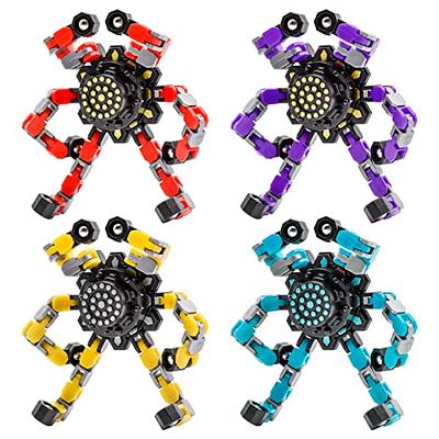 Fidget Spinner Pack,Transformable Fingertip Spinners Fingertip Gyro Toy  Sensory Fidget Toys Stress Relief Toys 