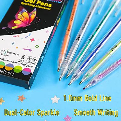 Glitter Gel Pens, 32-Color Neon Glitter Pens Fine Tip Art Markers