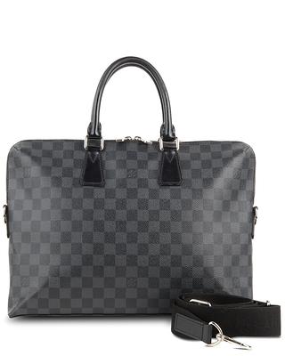 Pre-owned Louis Vuitton Black Damier Graphite Canvas Pont Neuf