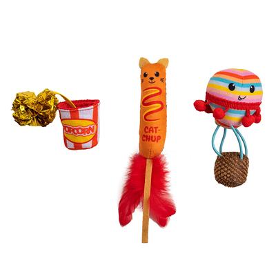 Catstages Green Magic Dynamite Stick Cat Toy, Red, One-Size 