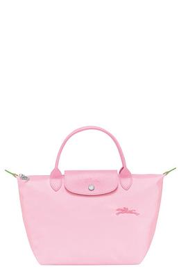 Longchamp Small Le Pliage Recycled Canvas Shoulder Tote in Pink