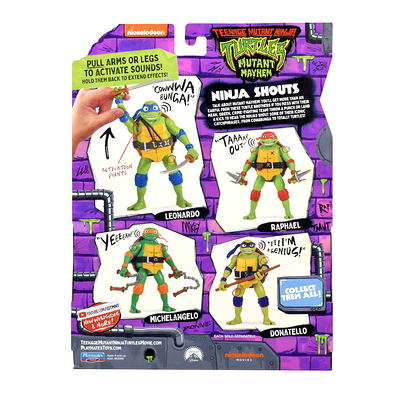 Teenage Mutant Ninja Turtles: Mutant Mayhem 4.5” Leonardo Basic Action  Figure by Playmates Toys 