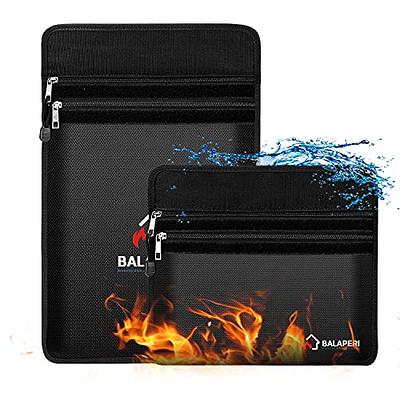  BALAPERI Photo Storage Box with Lock, Fireproof Photo