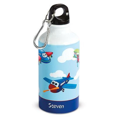 Personalized Airplane Kids' Water Bottle - Yahoo Shopping