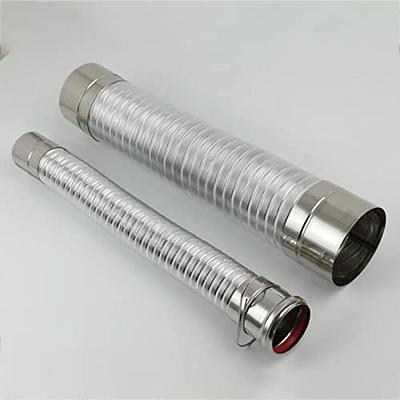 Stove Pipe DVP 8-1/2 Pipe Extension (galvanized) 5 x 8