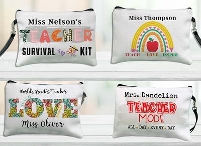 Personalized Teacher Pencil Bag