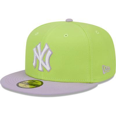 Men's New Era Lavender York Mets 2023 Spring Color Basic 59FIFTY Fitted Hat