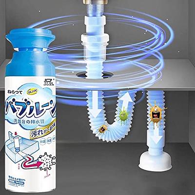 Drain Foam Cleaner, Liquid Hair Drain Clog Remover & Cleaner,Quick Foaming Toilet  Cleaner, Clog Remover for Kitchen Drain, Sinks, Tubs (500ml/1 Bottle) -  Yahoo Shopping