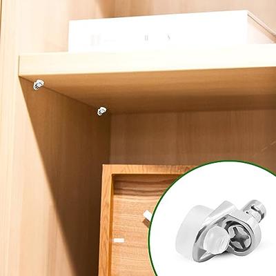 NUOLUX Shelf Pegs Cabinet Support Peg Pin Furniture Cupboard Supports  Forkitchen Shelving Holder Locking Bookshelf Shelves 