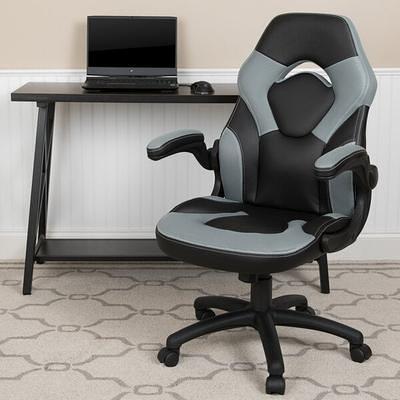 RS Gaming RGX Faux Leather High Back Gaming Chair BlackWhite BIFMA  Compliant - Office Depot