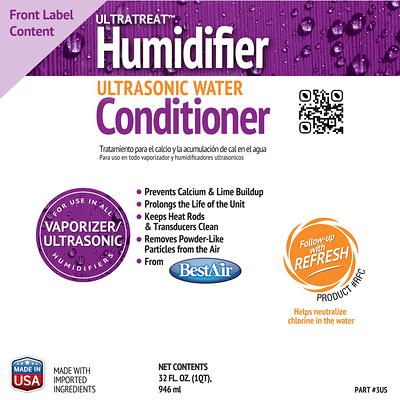 BestAir 1 oz. Humidifier Treatment in the Humidifier Treatments department  at