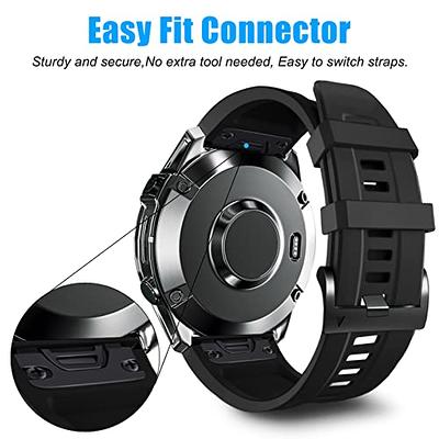 Silicone Quick Watch Band Easy Fit Strap For Garmin Fenix 7X 7 6X