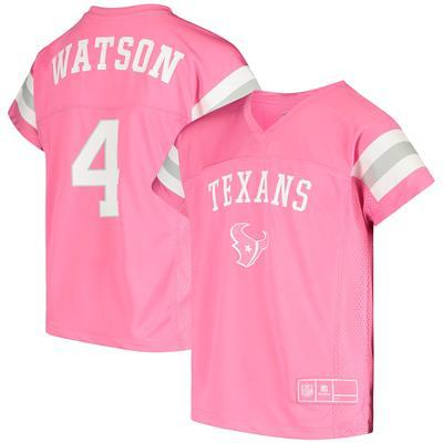 Men's Nike Deshaun Watson White Houston Texans Name & Number T-Shirt