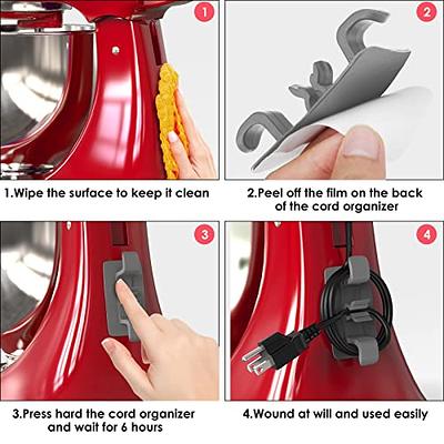 4pcs Small Appliance Cord Holder Tidy Beautiful Cord Wrappers For Kitchen  Appliances Well Organized Cable Wire Keeper Storage