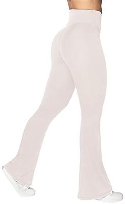 Sunzel Flare Leggings, Crossover Yoga Pants for Women with Tummy