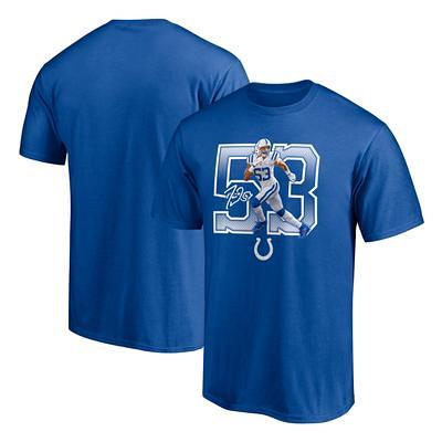 Indianapolis Colts Fanatics Branded Royal Throwback Shirt