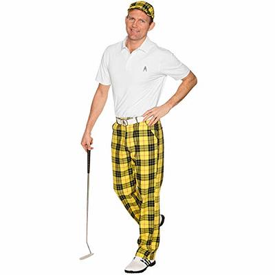 Late 1960s Vintage Men's Plaid Golf Pants Size 32