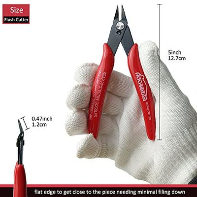 BSD-T028 - BOOSDEN - 5 Diagonal Cutters Wire Cutters, DIY Cutting Pliers,  Spring Loaded Side Cutters, Wire Snips for Jewelry Making and Wire Cutting  - RadioShack of Bozeman