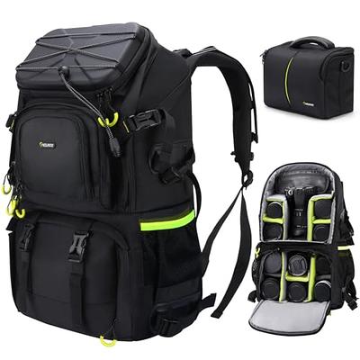 Camera Backpack Waterproof Case Bag With Laptop Compartment And