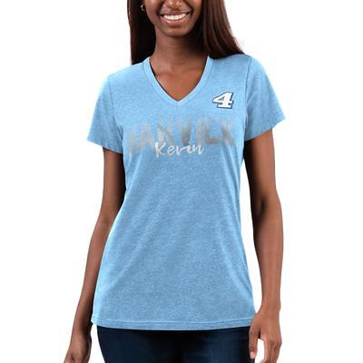 G-III 4Her by Carl Banks Chicago Bears Women's Navy Post Season V-Neck T-Shirt